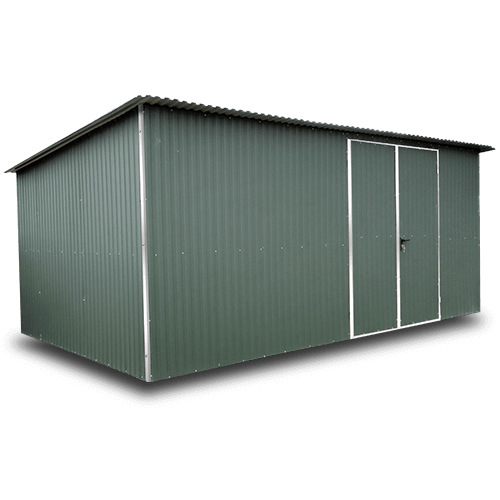 Plechová garáž, sklad 5x3m
