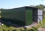 Plechová garáž 3 x 6m