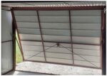 výklopná vrata – široký panel