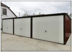 Plechová garáž 9x5 m - tři parkovací místa