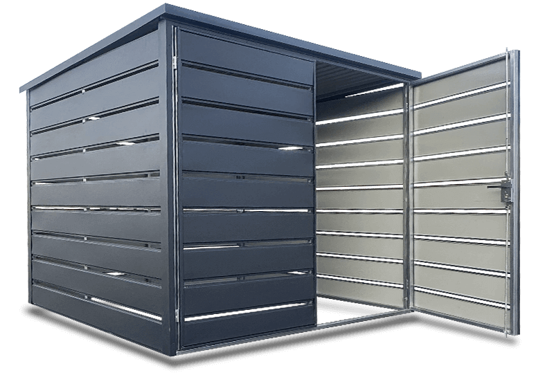 Přístřešky na popelnice od Stalconcept.cz