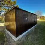 Zahradní domek 5x2 m se spádem dozadu
