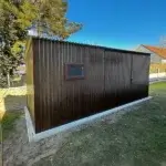 Zahradní domek 5x2 m se spádem dozadu